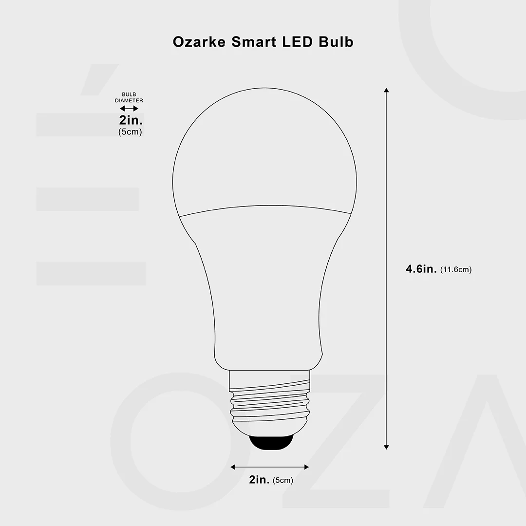 OzarkeSmartLEDBulb-20MP Ozarkesmartledbulb 20mp