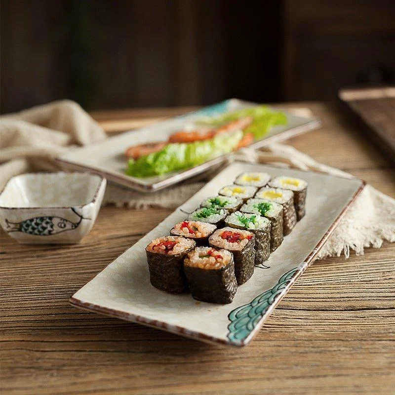 Painted_Ceramic_Sushi_Plates_-_-4359403 Painted Ceramic Sushi Plates -