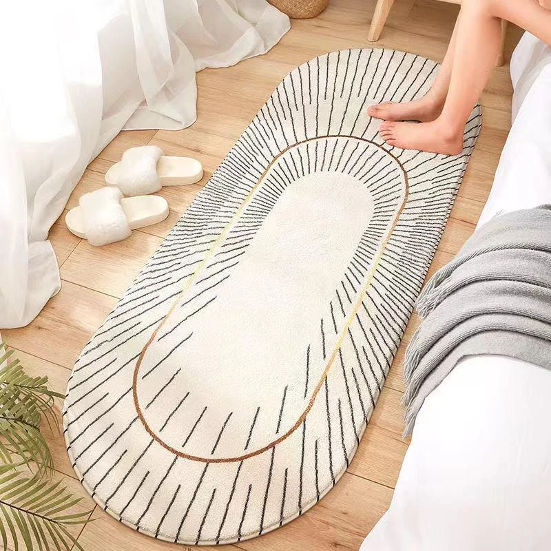 PastelPlushBedsideRug-Homeko4 Pastel Plush Bedside Rug - Homeko