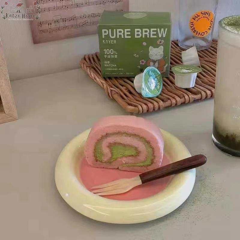 Pastel_Little_Flower_Dish_Plate_-_-4360103 Pastel Little Flower Dish Plate -