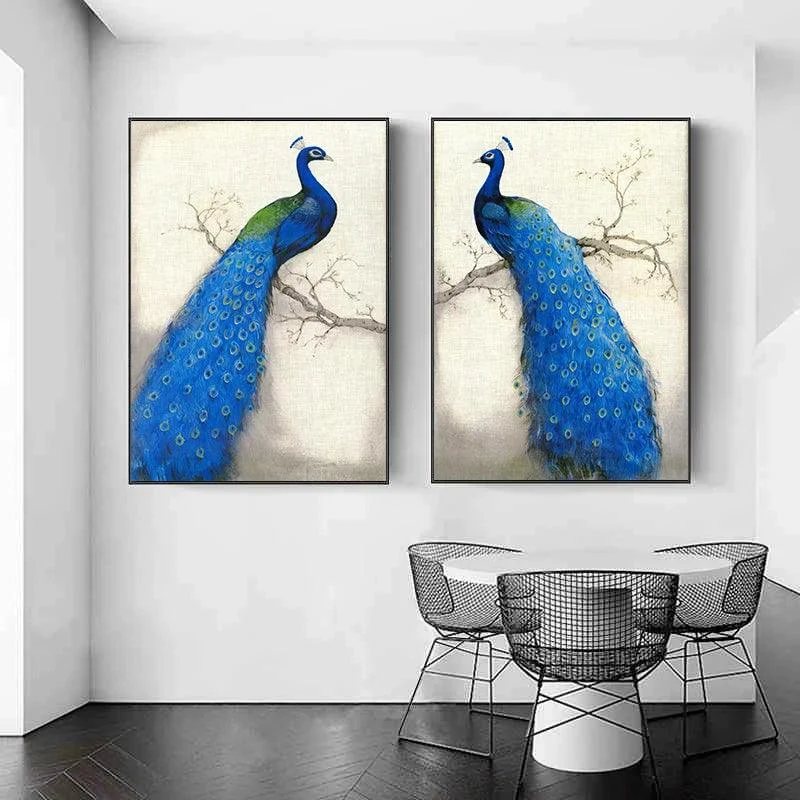 Peacock Canvas -