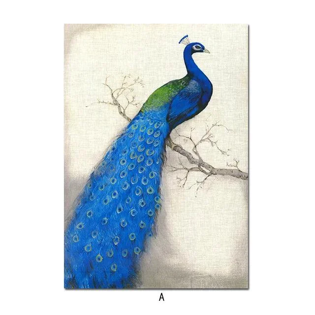 Peacock Canvas -