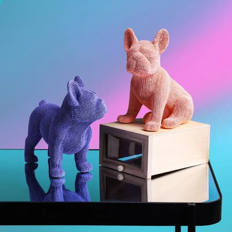 PelletFrenchBulldogFigurine-Homeko3 Pellet French Bulldog Figurine - Homeko