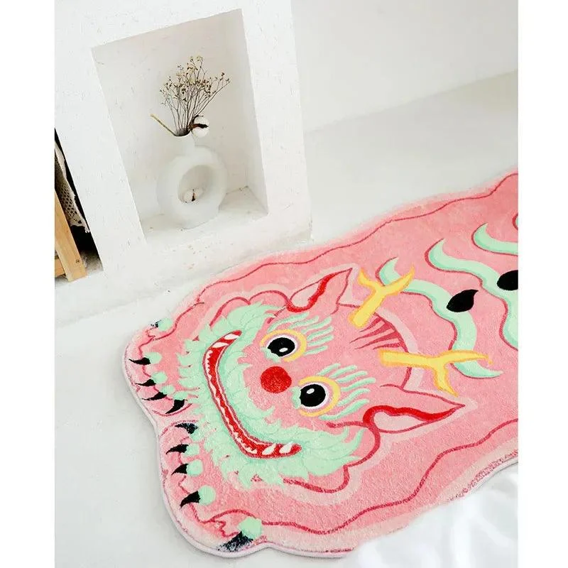 Pink-Cute-Dragon-Rug-Comfortable-Soft-Bedroom-Bedside-Rugs-Creative-Carpet-Children-s-Room-Carpet-Living_e2747805-4e09-4606-99ae-abc4af466d24 Premium Pink Cute Cartoon Soft Rug Carpet Bedroom Children's Room - ISTANBULLU LTD