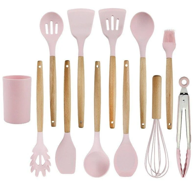 Pinkb Non Stick Silicone Kitchenware Cooking U Variants 3
