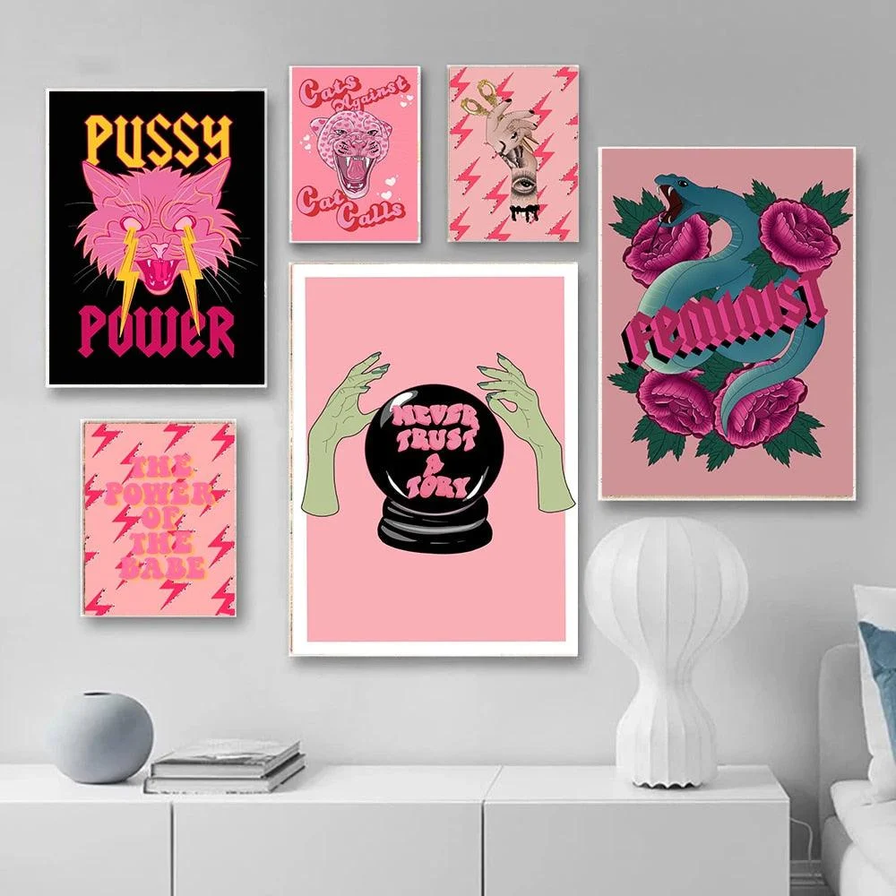 PinkGirlPowerFashion-Homeko1 Pink Girl Power Fashion - Homeko