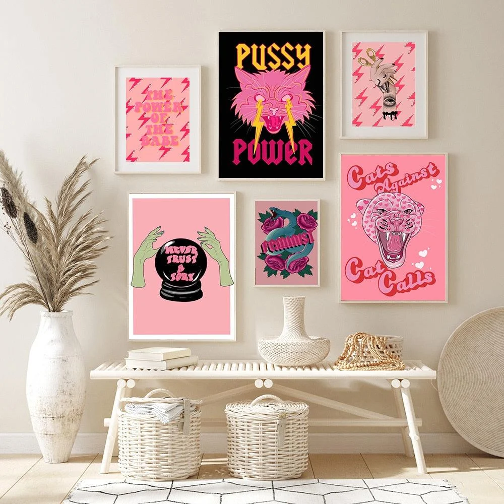 PinkGirlPowerFashion-Homeko2 Pink Girl Power Fashion - Homeko