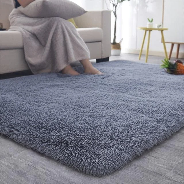 PinkGreyClassicCarpetShaggyRugsforChildrenSoftMatLivingRoom-Homeko10 Pink Grey Classic Carpet Shaggy Rugs for Children Soft Mat Living Room - Homeko