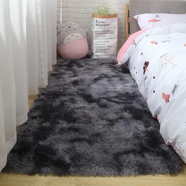 PinkGreyClassicCarpetShaggyRugsforChildrenSoftMatLivingRoom-Homeko14 Pink Grey Classic Carpet Shaggy Rugs for Children Soft Mat Living Room - Homeko