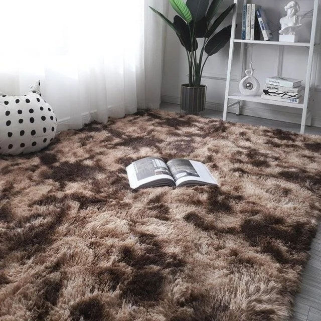 PinkGreyClassicCarpetShaggyRugsforChildrenSoftMatLivingRoom-Homeko7 Pink Grey Classic Carpet Shaggy Rugs for Children Soft Mat Living Room - Homeko