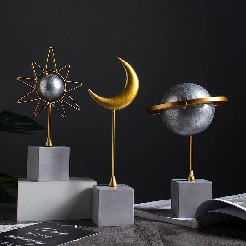 PlanetSunMoonDecor-Homeko3 Planet Sun Moon Decor - Homeko