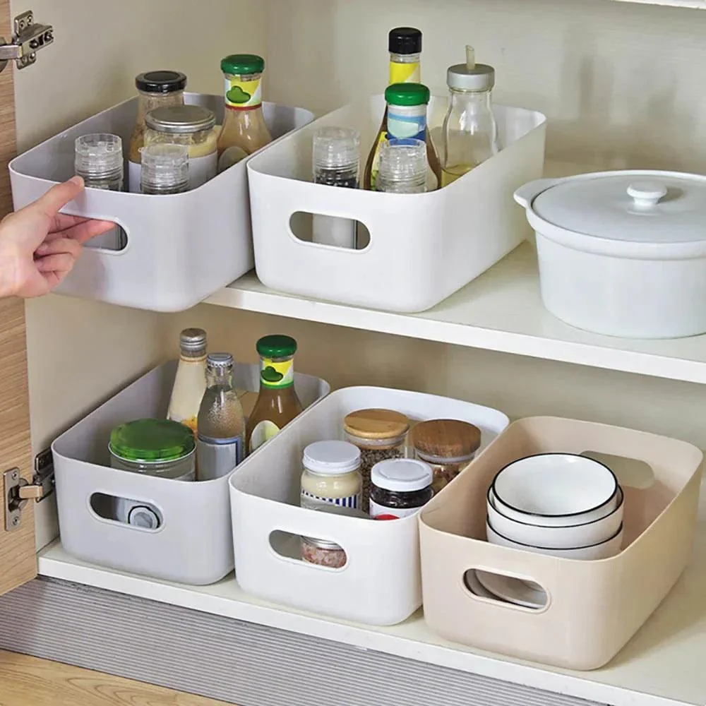 Plastic Storage Basket - Homeko