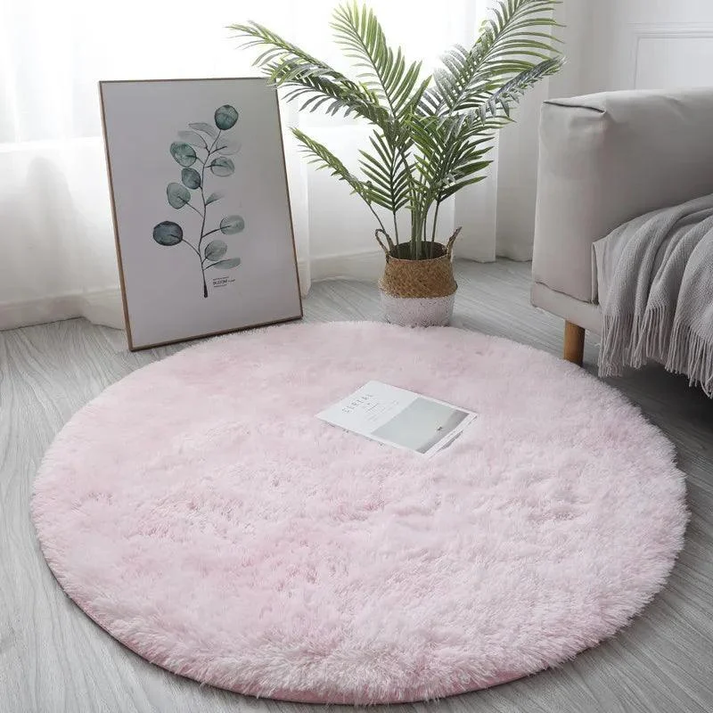 PlushRoundRug-Homeko3 Plush Round Rug - Homeko