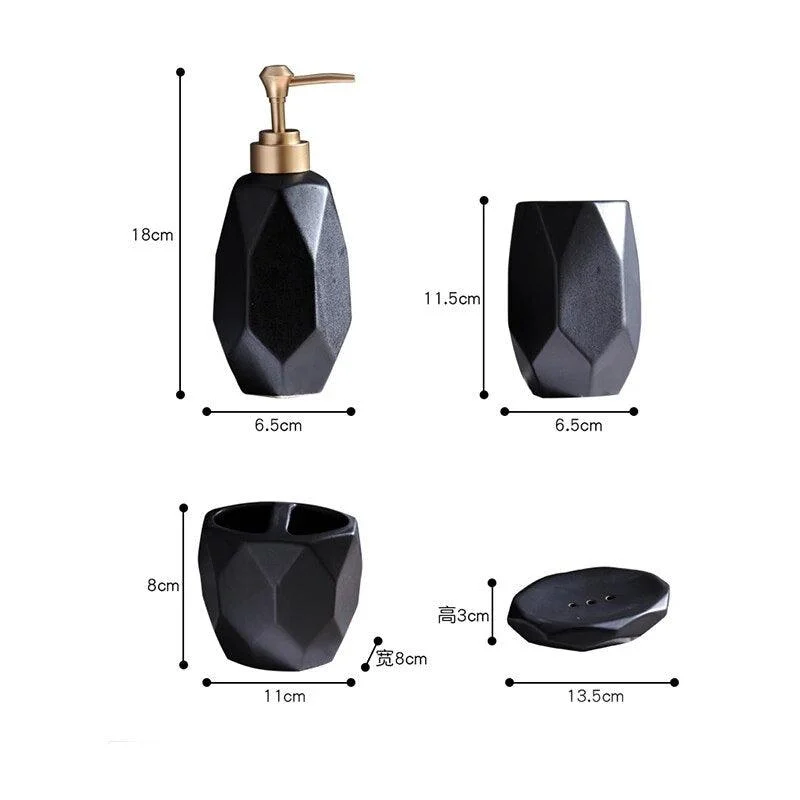 Polygon-Ceramic-Bathroom-Toiletries-Set-Liquid-Dispensing-Bottle-Soap-Dishes-Mouthwash-Cup-Toothbrush-Holder-Home-Wash_jpg Polygon Ceramic Bathroom Toiletries Set Liquid Dispensing Bottle Soap Dishes Mouthwash Cup Toothbrush Holder Home Wash Jpg