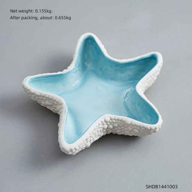 PorcelainConchAshtray-Homeko9 Porcelain Conch Ashtray - Homeko