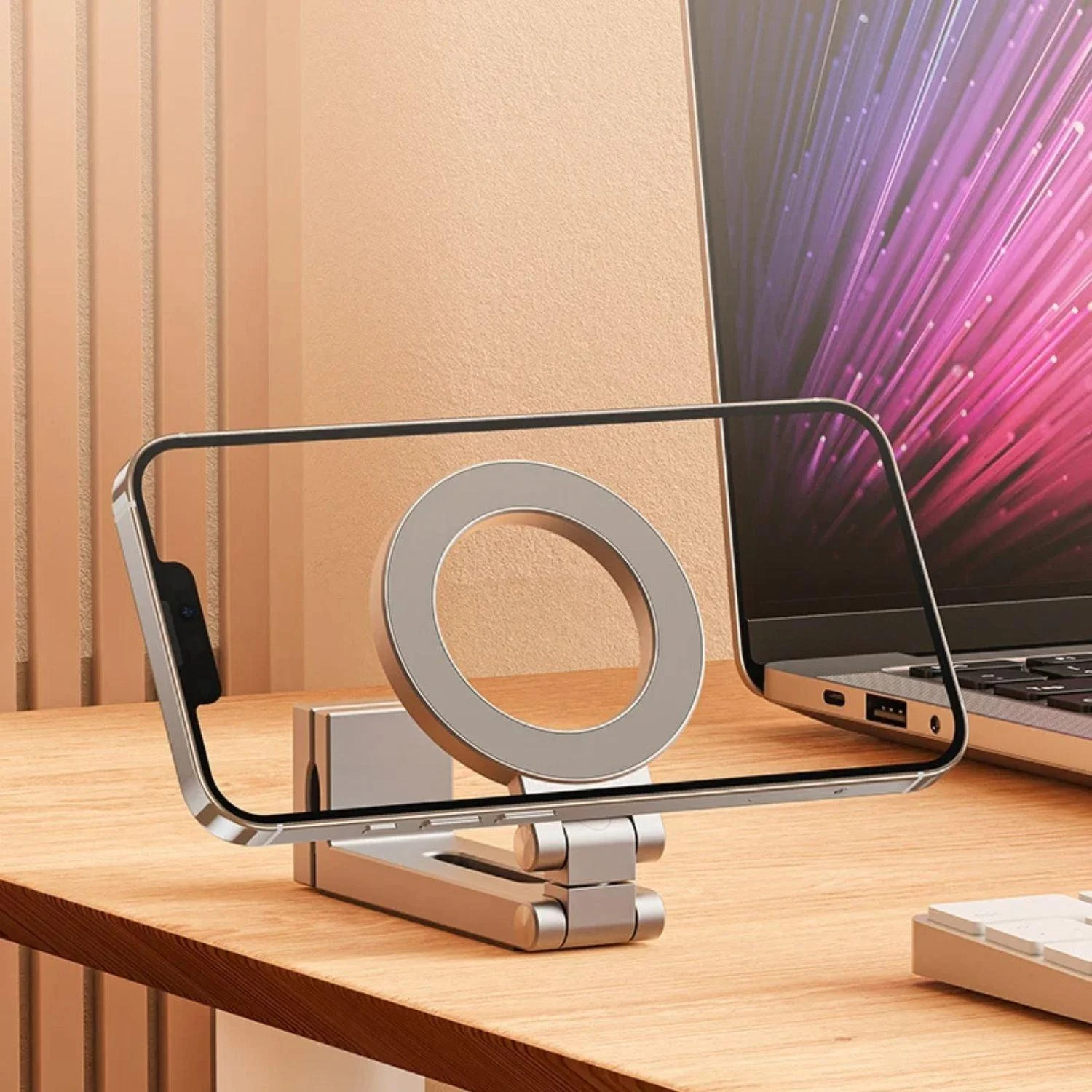 PortableMagneticPhoneHolderforOn-the-Go-Homeko11 Portable Magnetic Phone Holder for On-the-Go - Homeko
