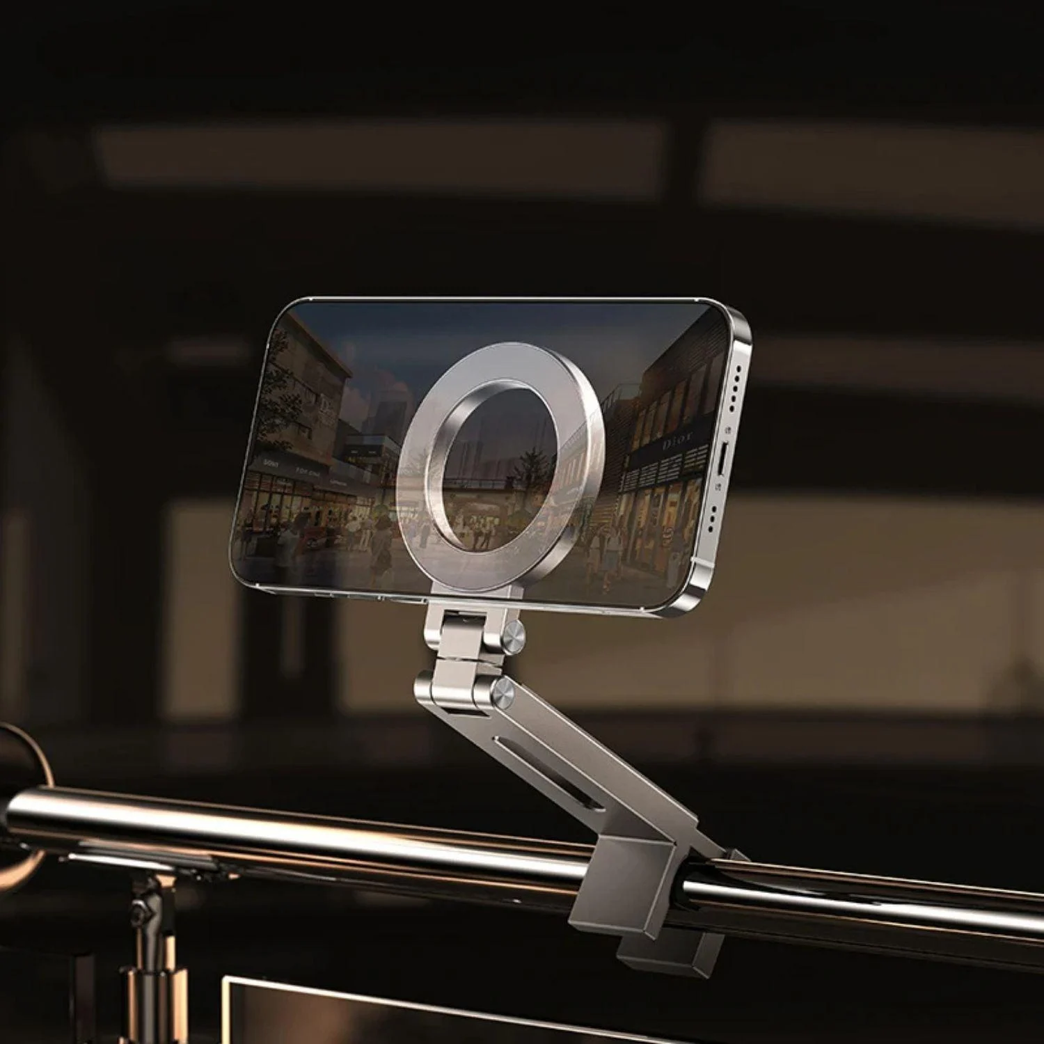 PortableMagneticPhoneHolderforOn-the-Go-Homeko7 Portable Magnetic Phone Holder for On-the-Go - Homeko