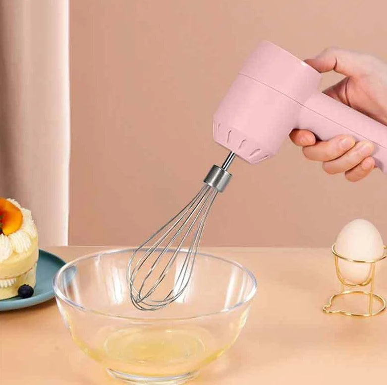 Portable Mini Wireless Electric Egg Beater - Homeko