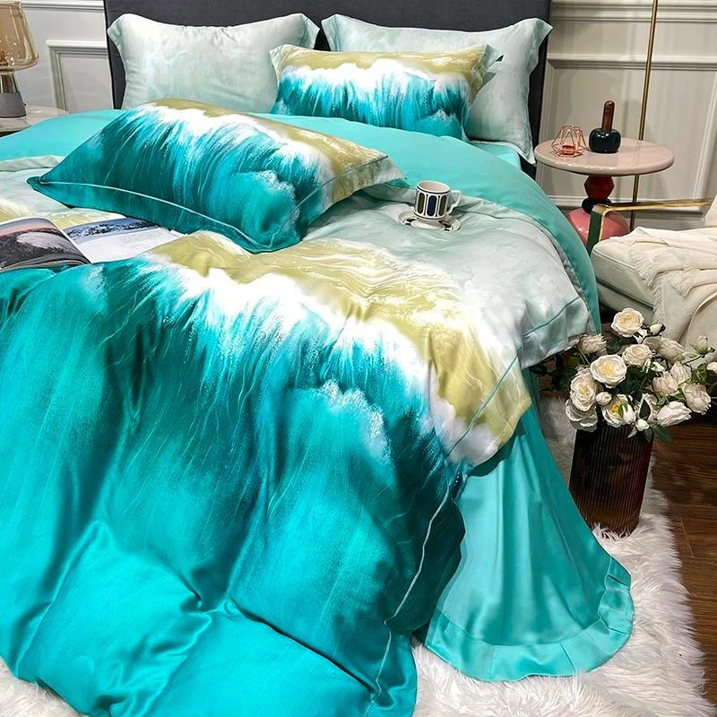 Premium 100 Lyocell Tencel Duvet Cover Set Quen King Silky Soft Smooth Ultra Hygienic 1pc Flat 2bec1ebc A914 4ab9 9965 51a7a89044ce