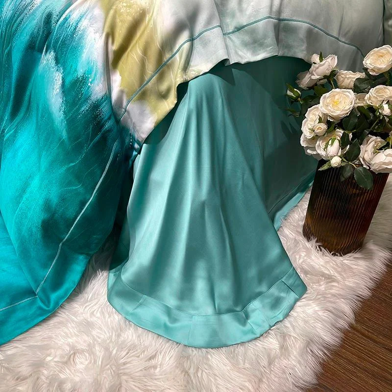 Premium 100 Lyocell Tencel Duvet Cover Set Quen King Silky Soft Smooth Ultra Hygienic 1pc Flat 83fd04f0 A33c 42d2 B019 A72ad648321e