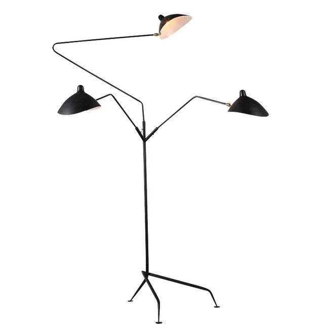 PremiumBlackTripodEuropeLampLightingLivingRoomAdjustableStandBedroomDecor-Homeko6 Premium Black Tripod Europe Lamp Lighting Living Room Adjustable Stand Bedroom Decor - Homeko