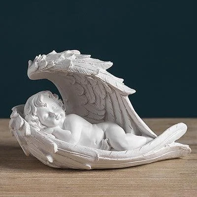 PremiumEuropeanHandmadeResinAngelSculpturesandStatuesCraftsforWedding-Homeko1 Premium European Handmade Resin Angel Sculptures and Statues Crafts for Wedding - Homeko