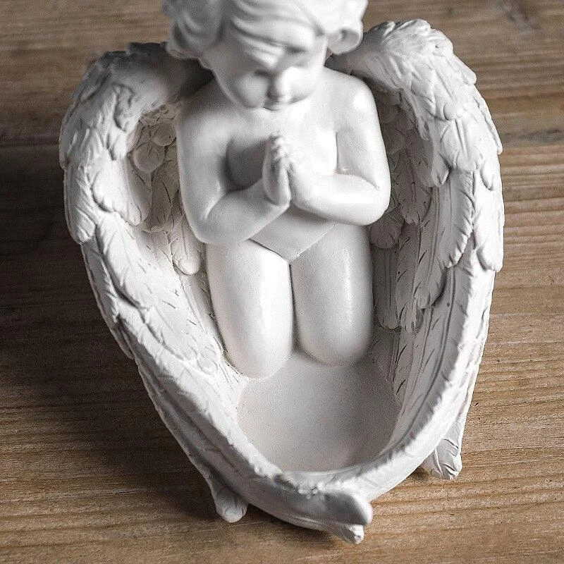 PremiumEuropeanHandmadeResinAngelSculpturesandStatuesCraftsforWedding-Homeko4 Premium European Handmade Resin Angel Sculptures and Statues Crafts for Wedding - Homeko