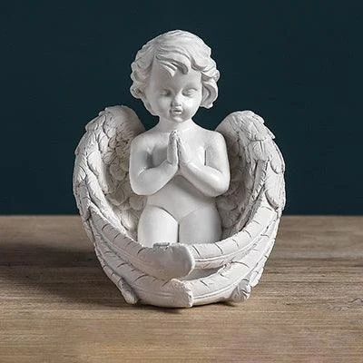 PremiumEuropeanHandmadeResinAngelSculpturesandStatuesCraftsforWedding-Homeko6 Premium European Handmade Resin Angel Sculptures and Statues Crafts for Wedding - Homeko