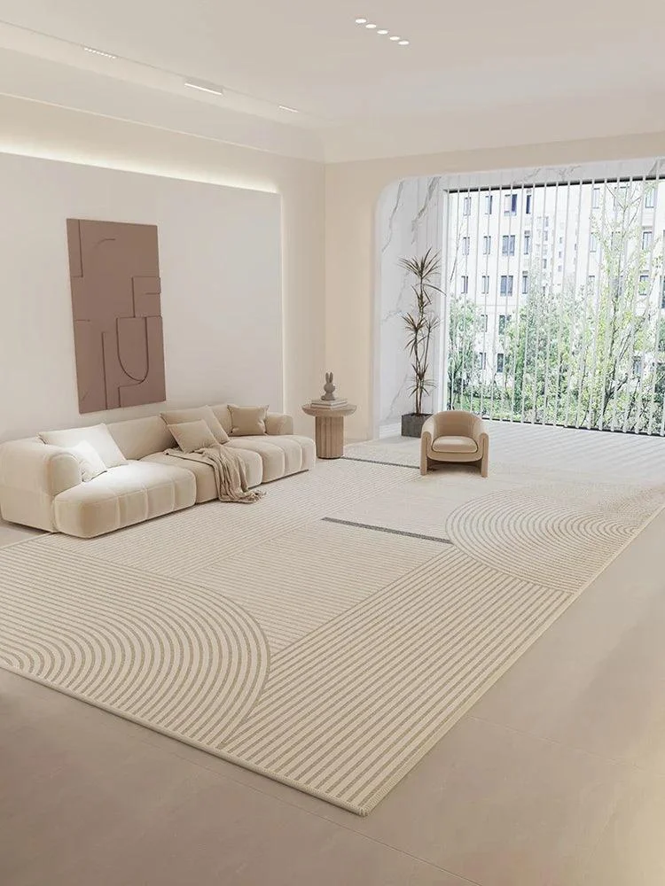 PremiumStripedCleanRugCarpetSoftLargeAreaLivingRoomBedroom-Homeko1 Premium Striped Clean Rug Carpet Soft Large Area Living Room Bedroom - Homeko