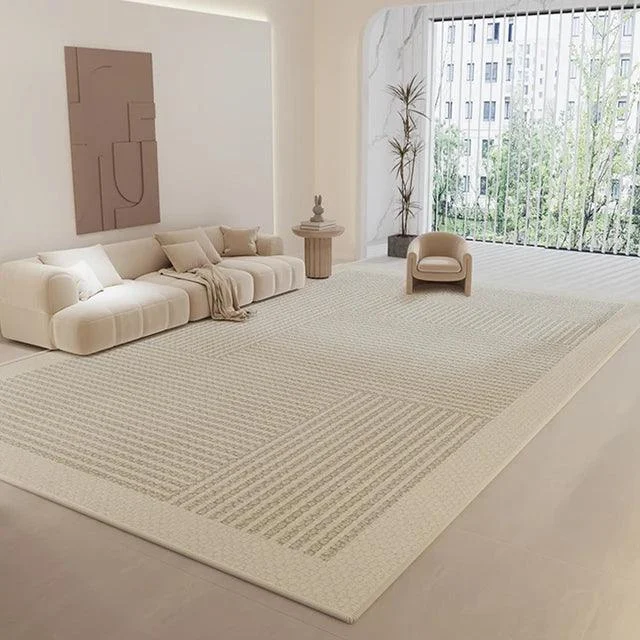 PremiumStripedCleanRugCarpetSoftLargeAreaLivingRoomBedroom-Homeko6 Premium Striped Clean Rug Carpet Soft Large Area Living Room Bedroom - Homeko