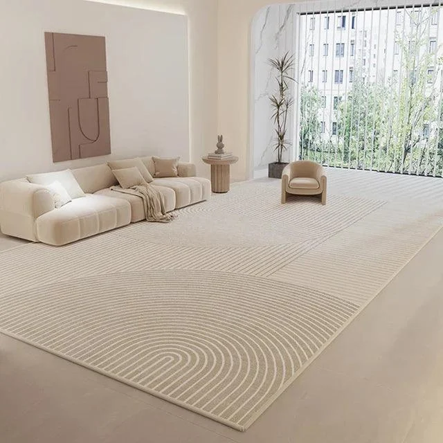 PremiumStripedCleanRugCarpetSoftLargeAreaLivingRoomBedroom-Homeko8 Premium Striped Clean Rug Carpet Soft Large Area Living Room Bedroom - Homeko