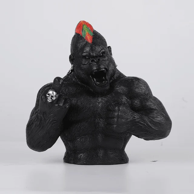 PunkKingKongFigurines-Homeko11 Punk King Kong Figurines - Homeko