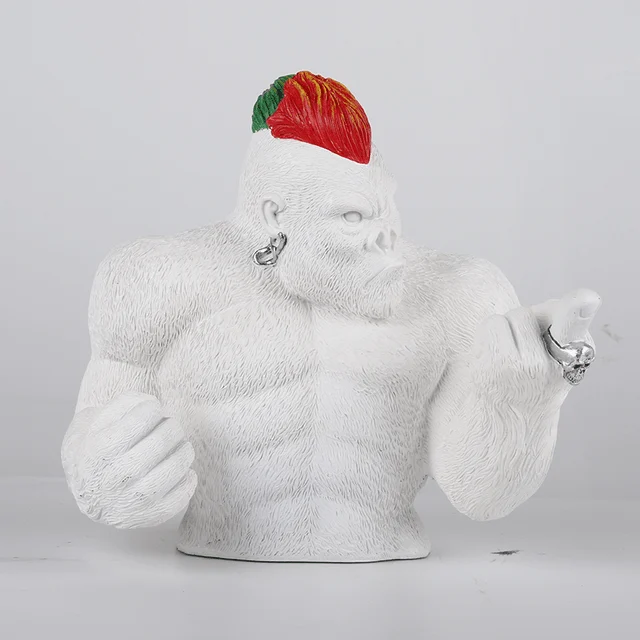 PunkKingKongFigurines-Homeko7 Punk King Kong Figurines - Homeko