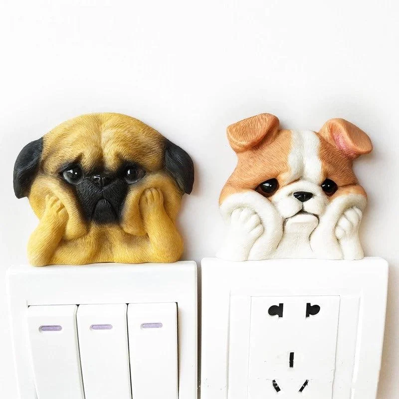 PuppySwitch3DDecor-Homeko3 Puppy Switch 3D Decor - Homeko