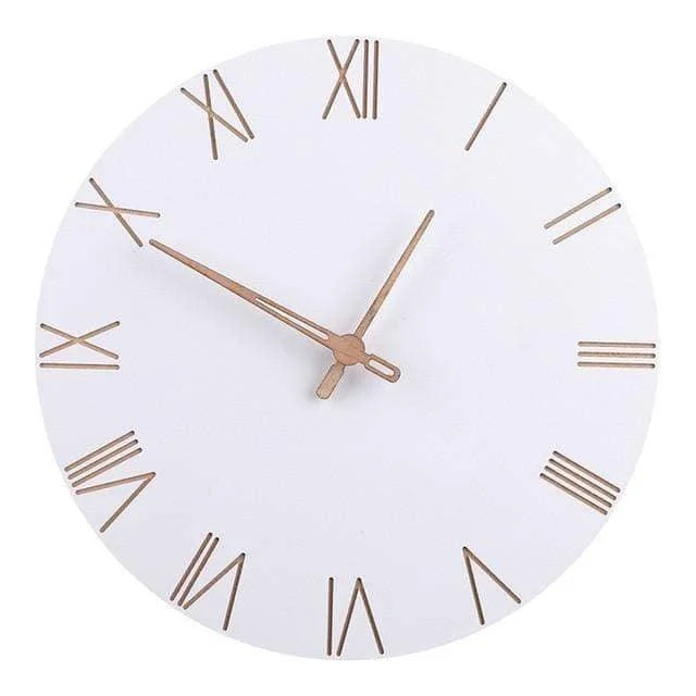 Pure-White-Simple-Wall-Clock-Minimalist-and-Stylish-Home-Decor-2 Pure White Simple Wall Clock Minimalist And Stylish Home Decor 2