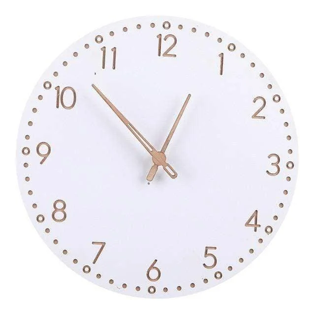 Pure-White-Simple-Wall-Clock-Minimalist-and-Stylish-Home-Decor-9 Pure White Simple Wall Clock Minimalist And Stylish Home Decor 9