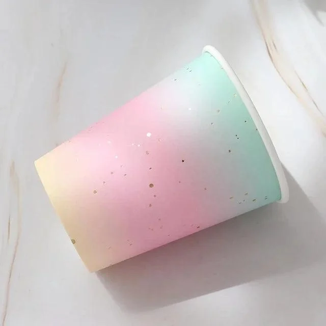 Rainbow Paper Tableware - Homeko
