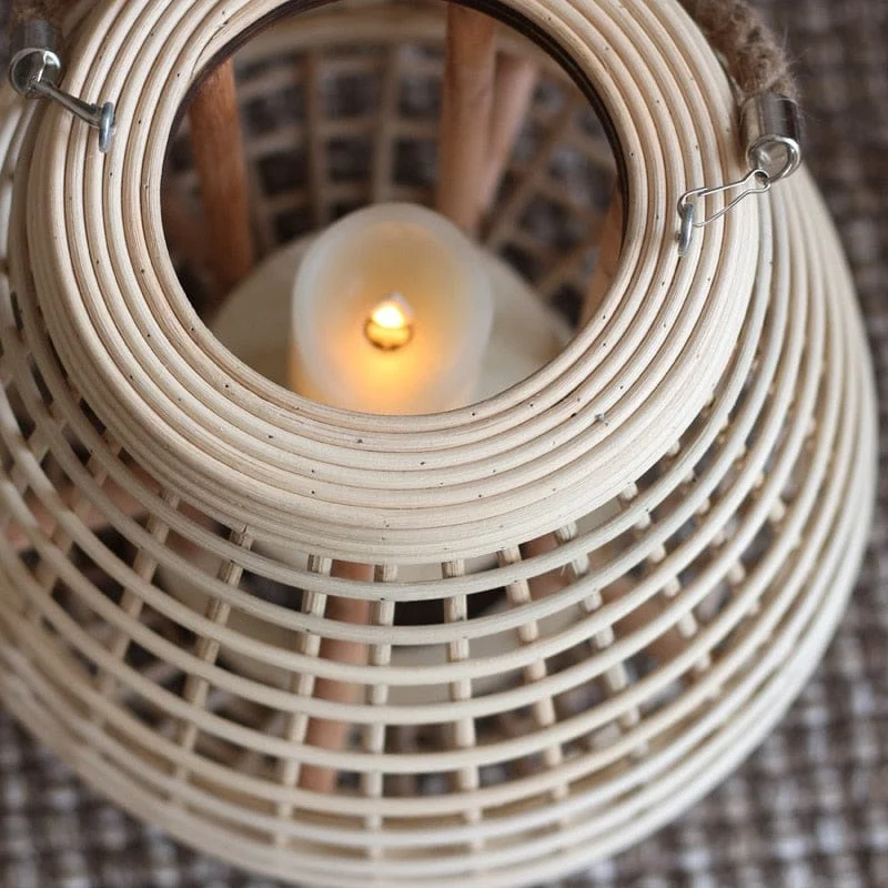 Rattan Floor Lamp Candelabra Patio Decorative Candle Holders Lantern Japanese Style Titular De La Vela Home 38b67c81 5329 42cb 81a9 Aff338244202