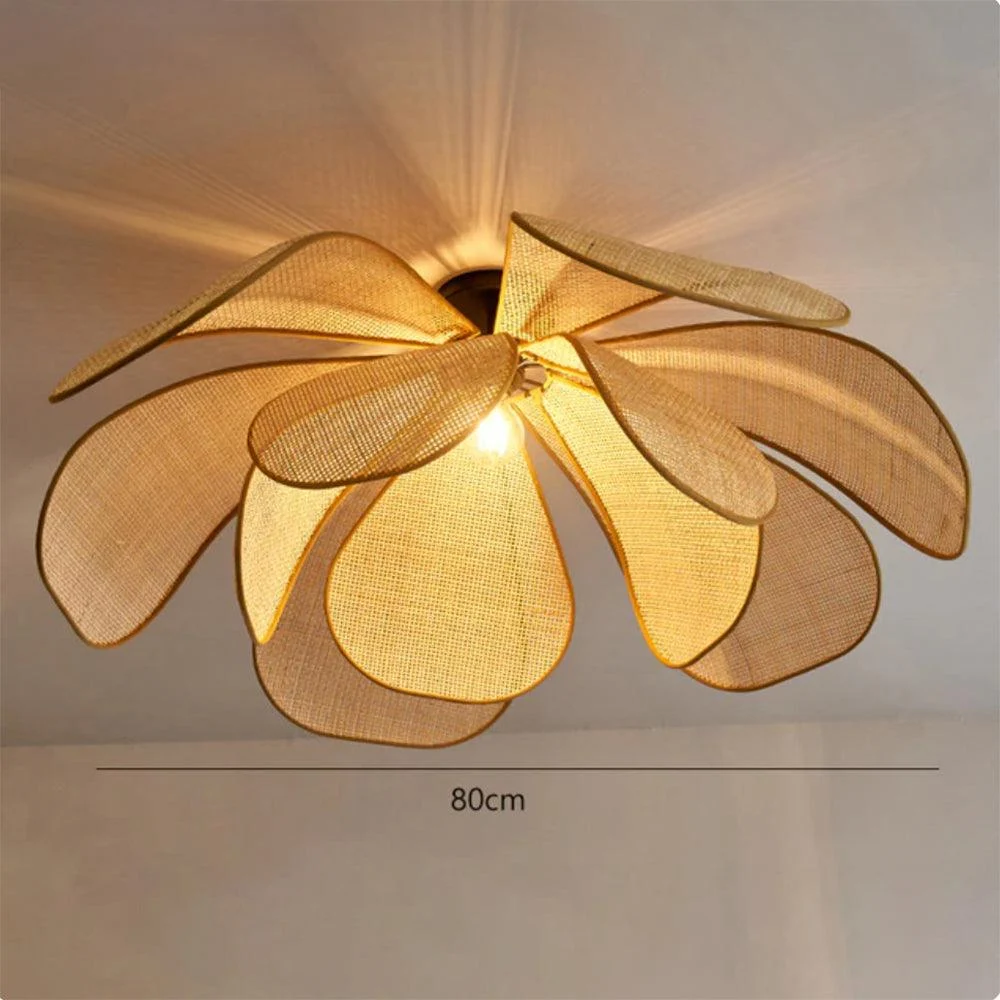 RattanPetalRusticLampShadePendantLight_11 Rattanpetalrusticlampshadependantlight 11