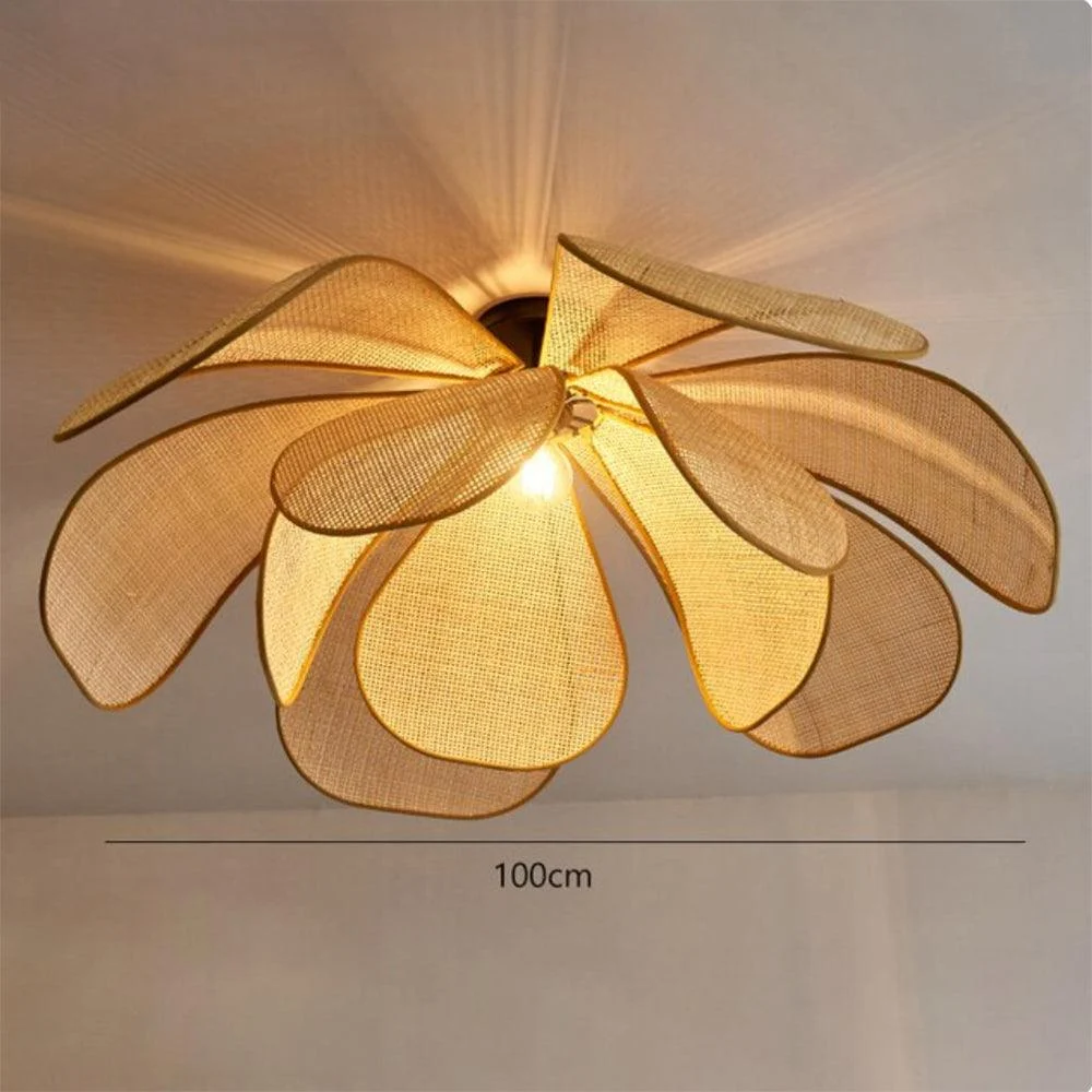 RattanPetalRusticLampShadePendantLight_6 Rattanpetalrusticlampshadependantlight 6