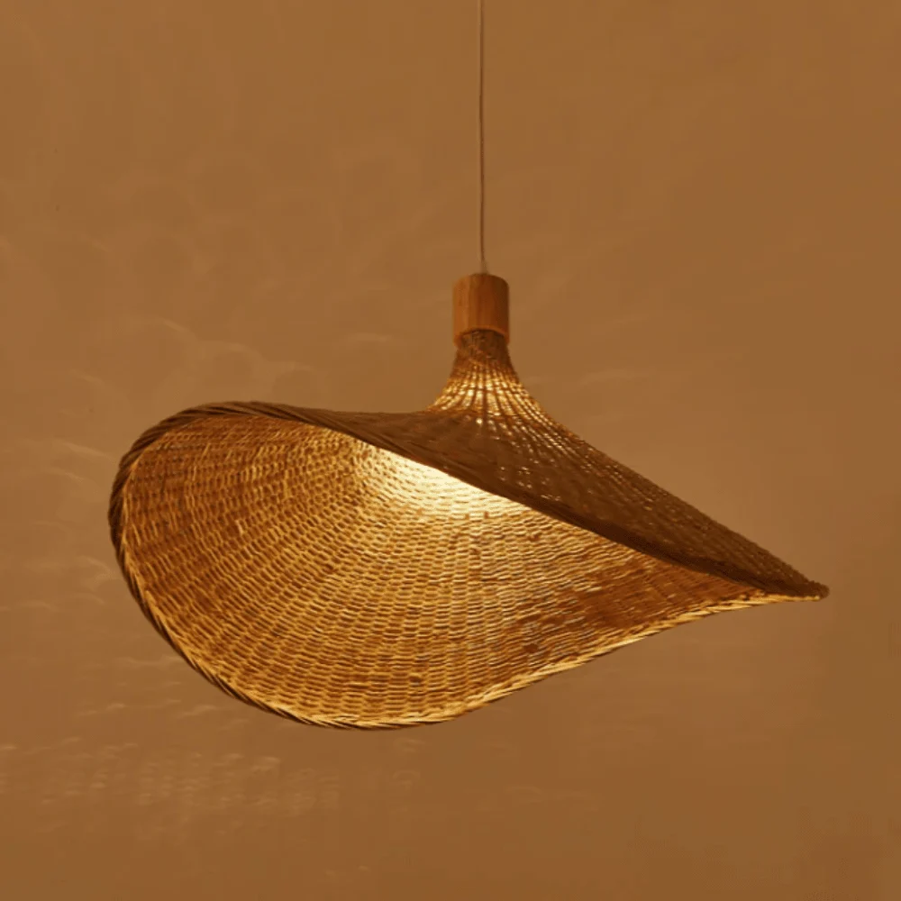 ReedPendantLampforaRusticLook-Homeko2 Reed Pendant Lamp for a Rustic Look - Homeko