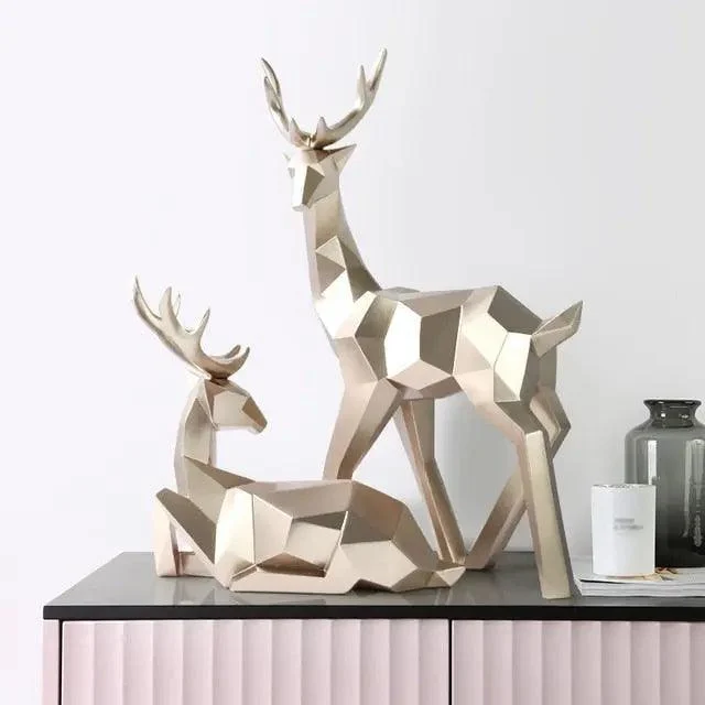 Reindeer-Statue-Ornament-_Set-of-2_-Decorfaure-1685702175 Reindeer Statue Ornament (Set of 2) - ISTANBULLU LTD