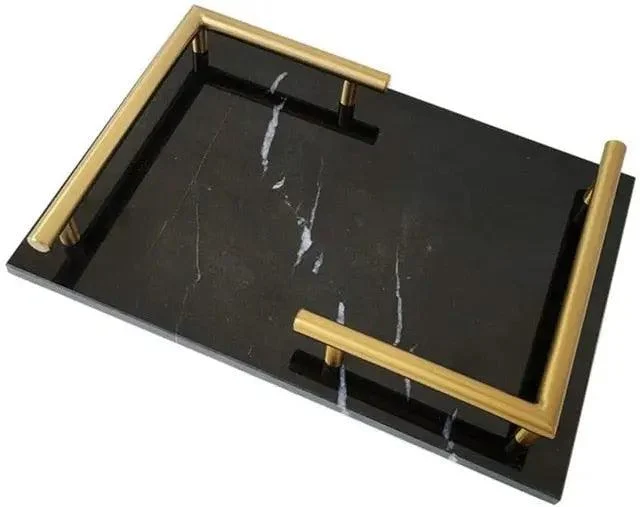 Remika-Natural-Marble-Tray-Decorfaure-1685706343 Remika Natural Marble Tray - ISTANBULLU LTD
