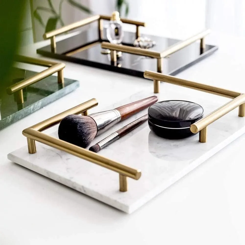 Remika-Natural-Marble-Tray-Decorfaure-1685706354 Remika Natural Marble Tray - ISTANBULLU LTD