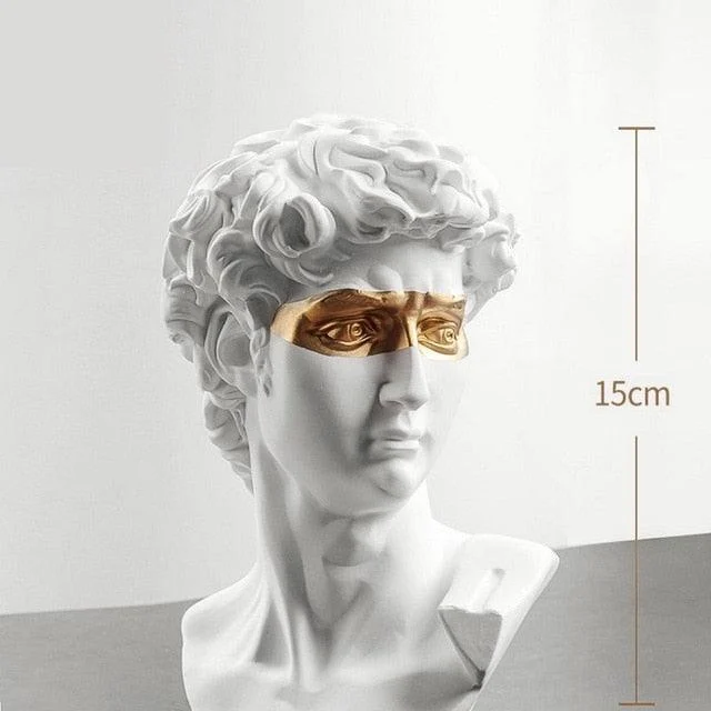 Renaissance Gold Accent Statue - Homeko