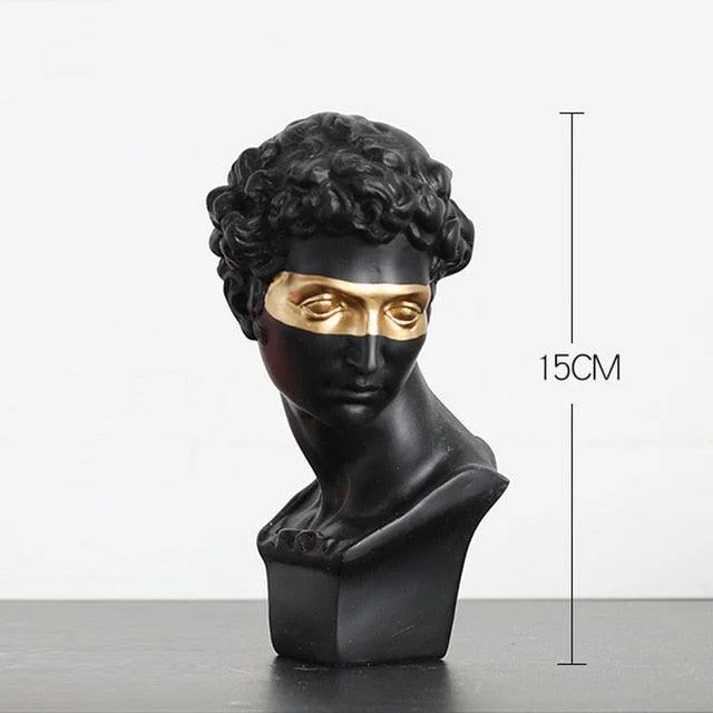 Renaissance Gold Accent Statue - Homeko