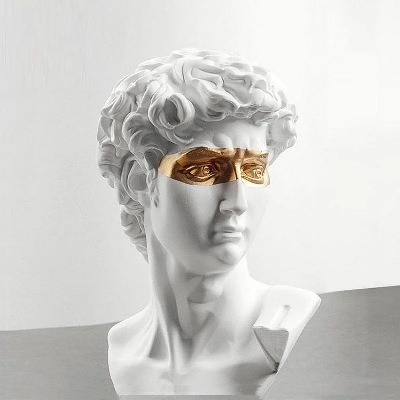 Renaissance Gold Accent Statue - Homeko