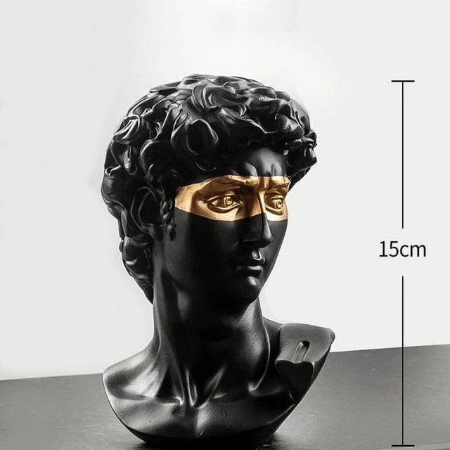 Renaissance Gold Accent Statue - Homeko