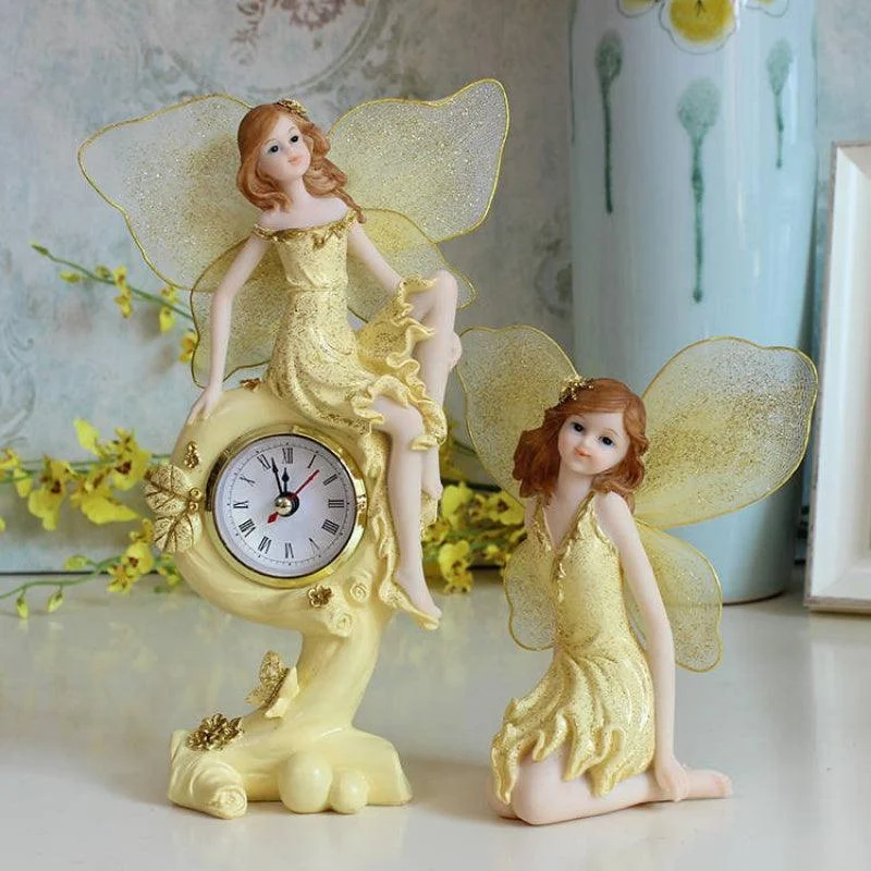 Resin Fairy Angel Sculptures and Statues Figurine Craft - Homeko
