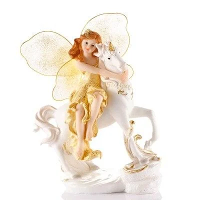 Resin Fairy Angel Sculptures and Statues Figurine Craft - Homeko